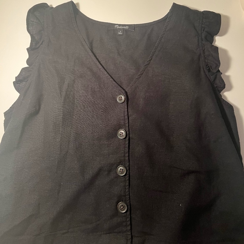 Black Madewell Blouse (Size 6)